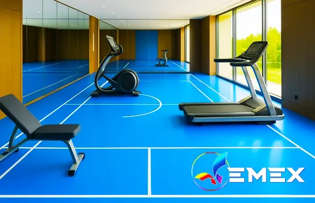 Vopsea clorcauciuc pentru spa sau gym