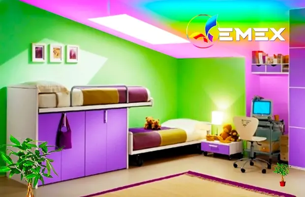 Culoare durabila - vopsele lavabile “Emex”