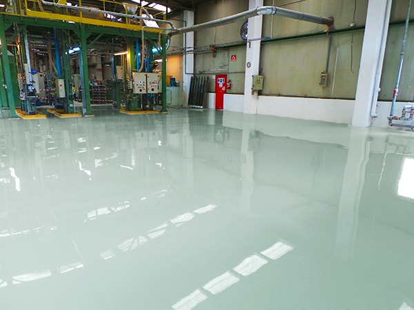 Autonivelantă epoxidică aplicată de Romtehnochim