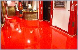 Pardoseală epoxidică executată de Romtehnochim