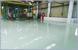 Autonivelantă epoxidică aplicată de Romtehnochim