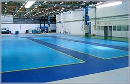 Vopsea de beton pentru spațiu producție