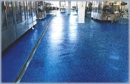 Pardoseală epoxidică STB în fabrică de băuturi