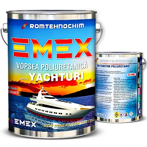 Vopsea poliuretanica pentru iahturi si salupe